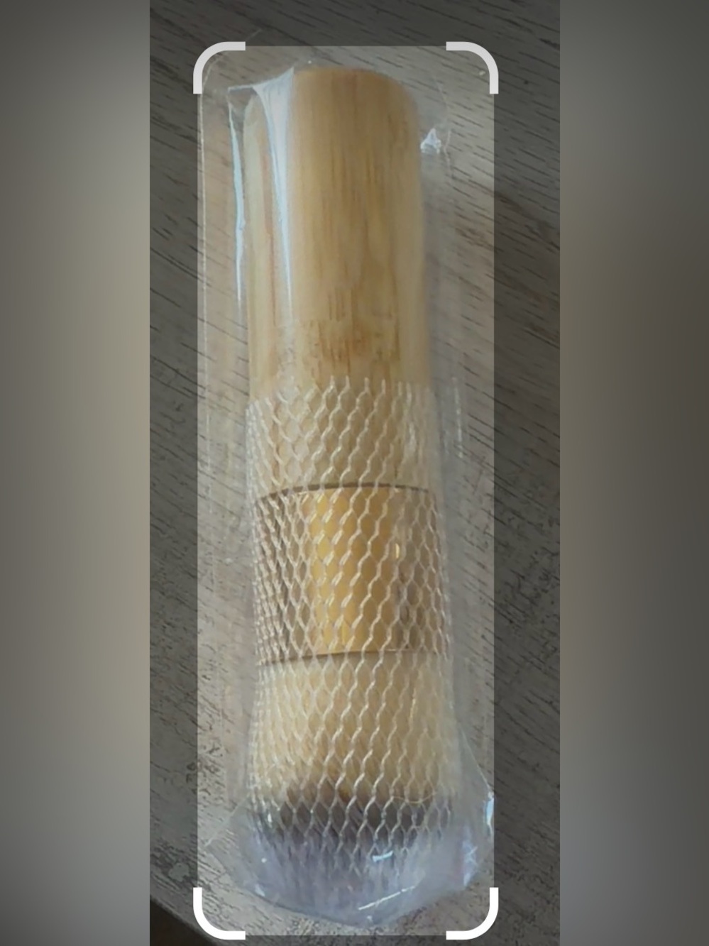Natural Bamboo Makeup Brush - Beige